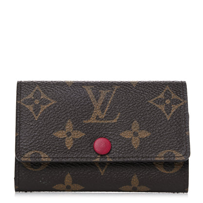 Louis Vuitton Monogram 6 Key Multicles Holder Fuchsia 1 of 8