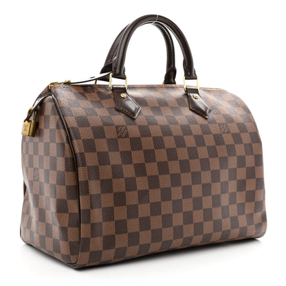 Louis Vuitton Damier Ebene Speedy 30 3 of 11