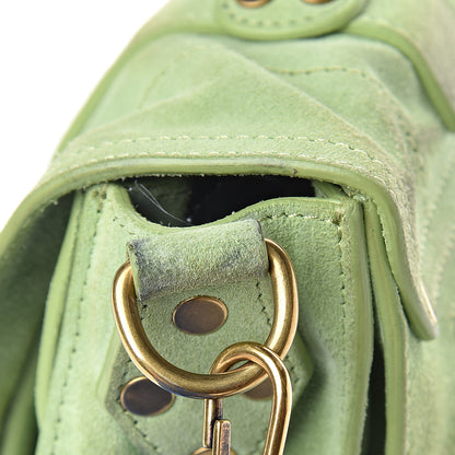 Proenza Schouler Suede Medium PS1 Satchel Grass 12 of 15