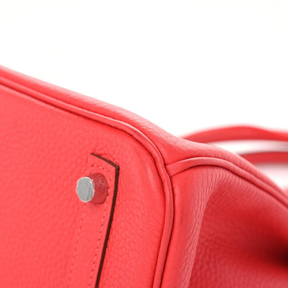 Hermes Taurillon Clemence Birkin 30 Rose Jaipur 5 of 10
