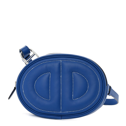 Hermes Swift Verso In-The-Loop Belt Bag Bleu Royal Lime 1 of 9