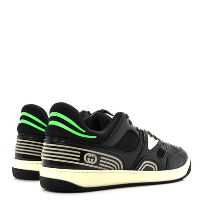 Gucci Demetra Glow in the Dark Mens Basket Low Top Sneakers 9.5 Black 4 of 10