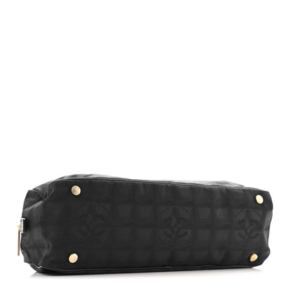 Chanel Nylon Travel Bowler Black 4 of 14