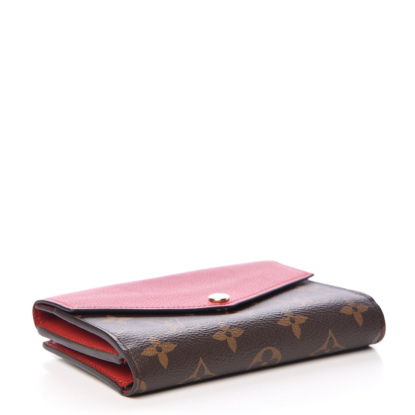 Monogram Pallas Compact Wallet Cherry
