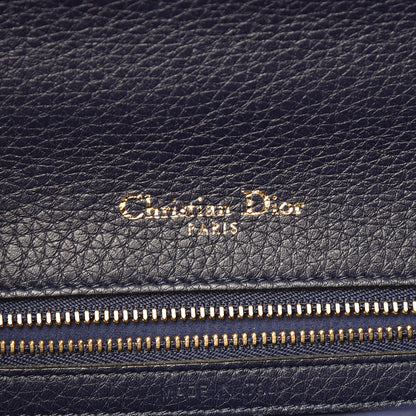 Christian Dior Grained Calfskin Medium Diorama Flap Bag Indigo Blue 7 of 14