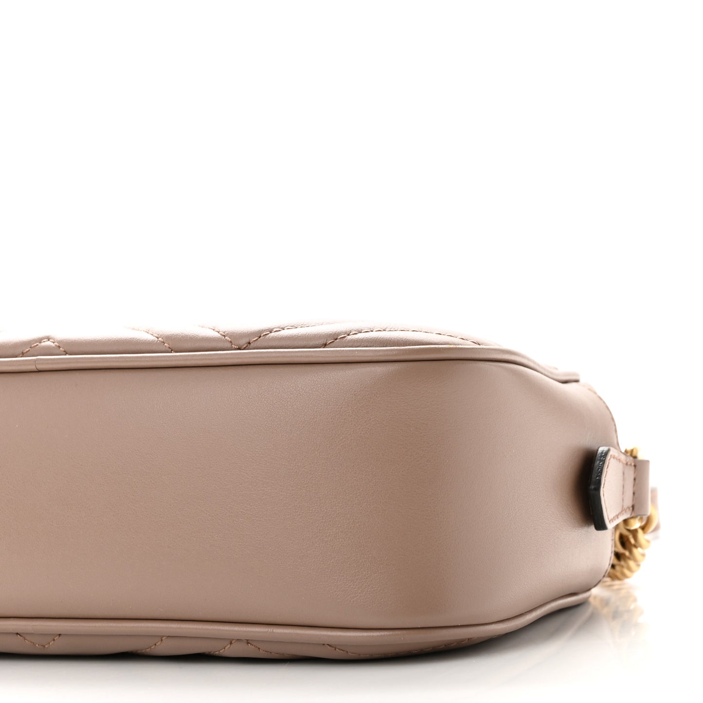Calfskin Matelasse Small GG Marmont Chain Shoulder Bag Porcelain Rose