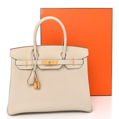 Hermes Togo Birkin 30 Craie 12 of 12