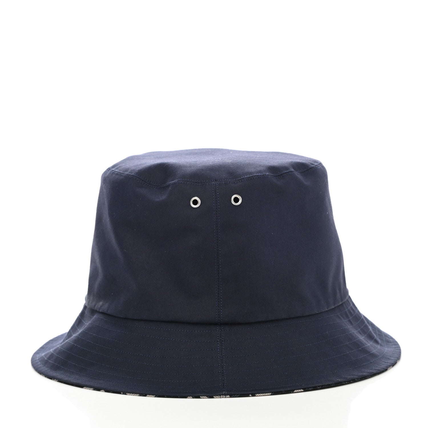 Christian Dior Polyester Cotton Oblique Teddy-D Brim Bucket Hat 58 11 of 16