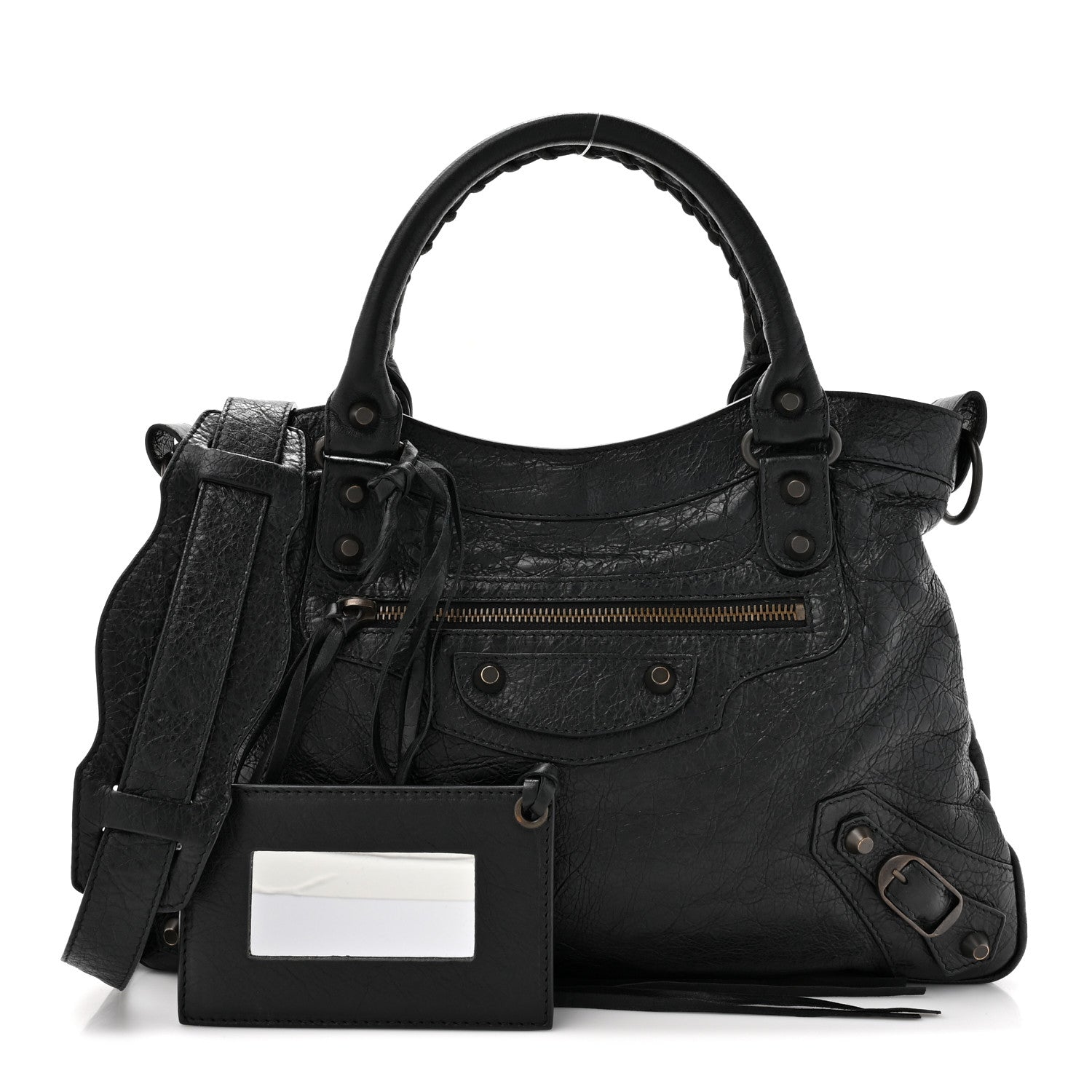 Balenciaga Agneau Classic Hardware Town Black 1 of 15