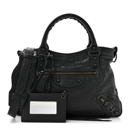 Balenciaga Agneau Classic Hardware Town Black 1 of 15