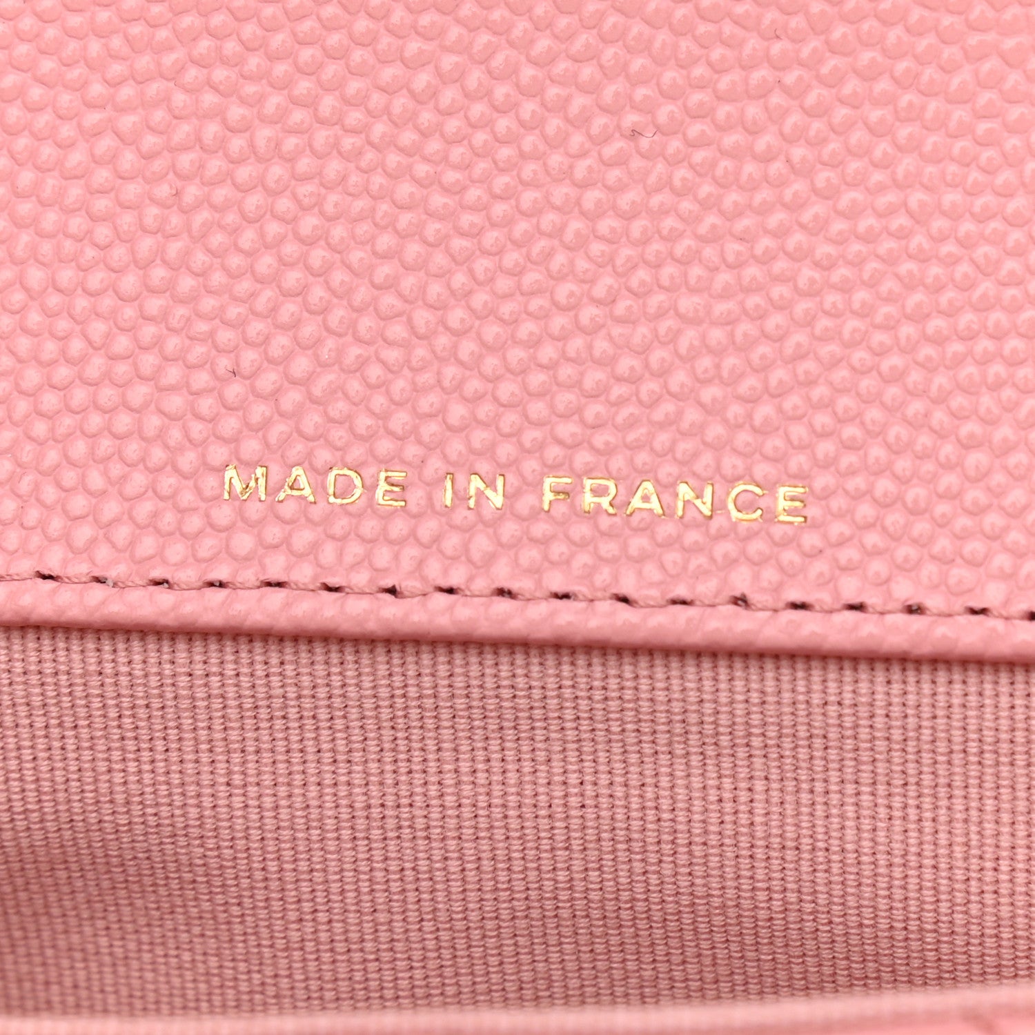 Chanel Lambskin Quilted Glasses Case With Chain Light Pink 9 of 10