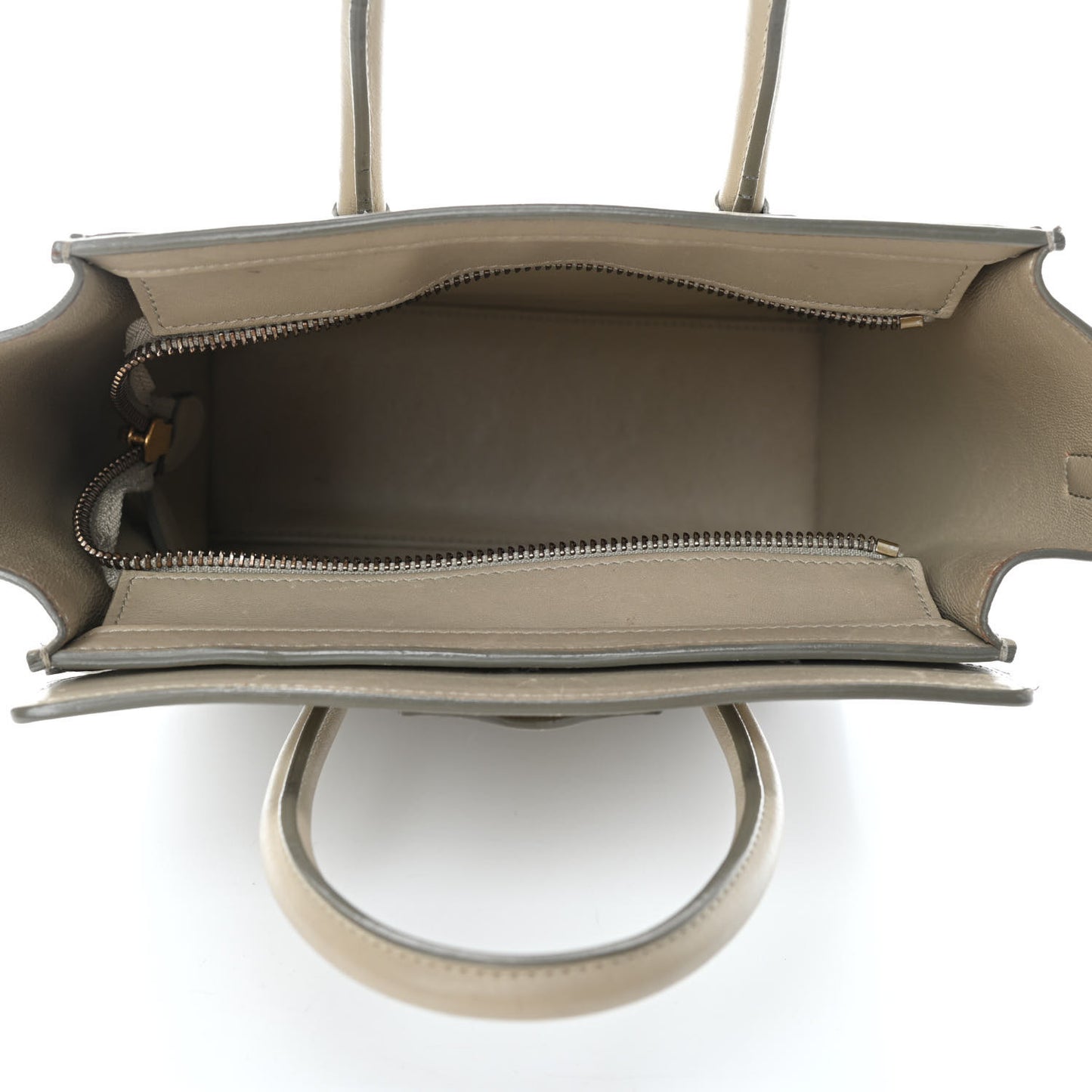 Smooth Calfskin Nano Luggage Mastic