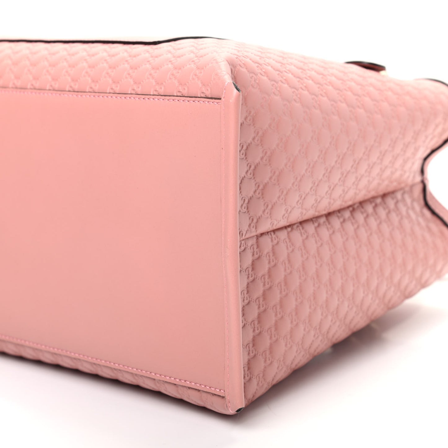 Soft Microguccissima Medium Tote Soft Pink