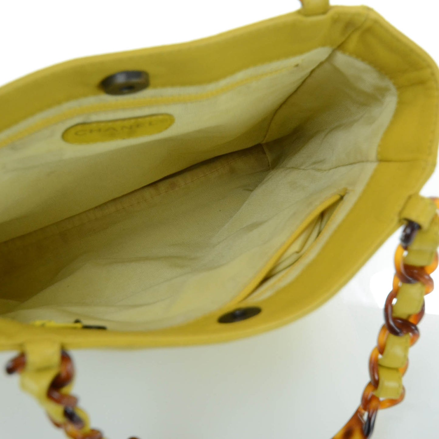 Lambskin Tortoise Chain CC Tote