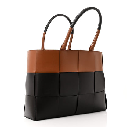 Bottega Veneta Nappa Maxi Intrecciato Medium Arco Tote Fondant Wood 3 of 10