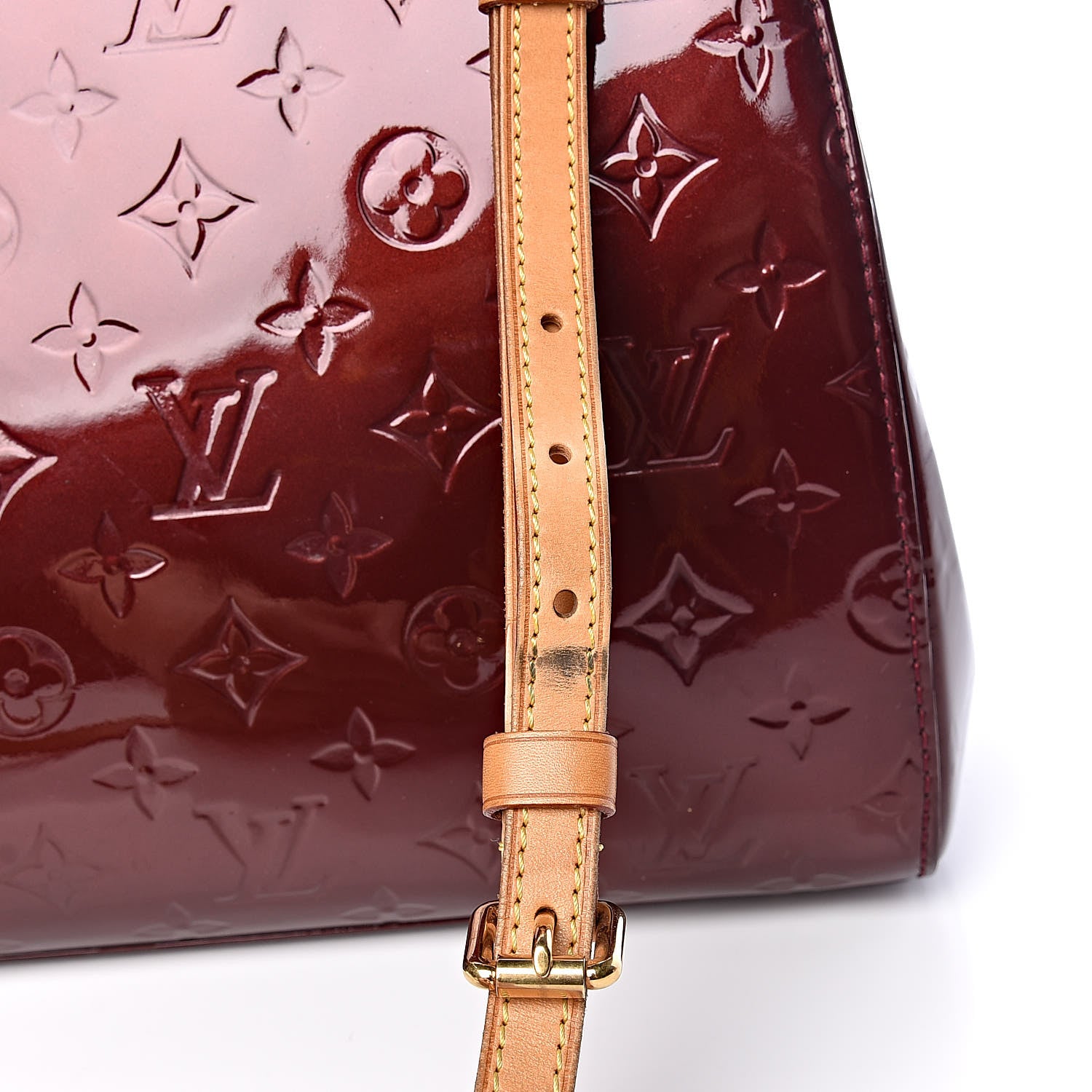 Louis Vuitton Vernis Brea MM Rouge Fauviste 11 of 35