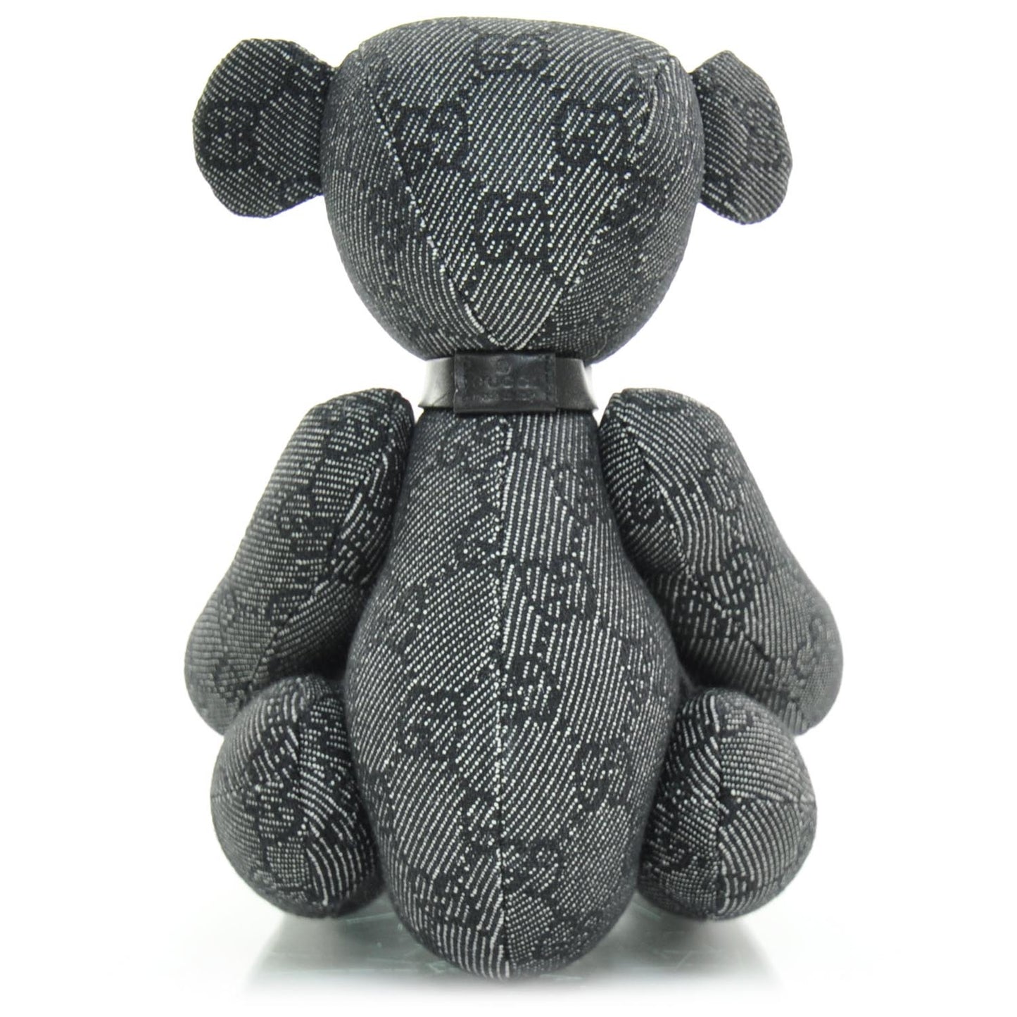 Monogram Stuffed Teddy Bear Navy Blue