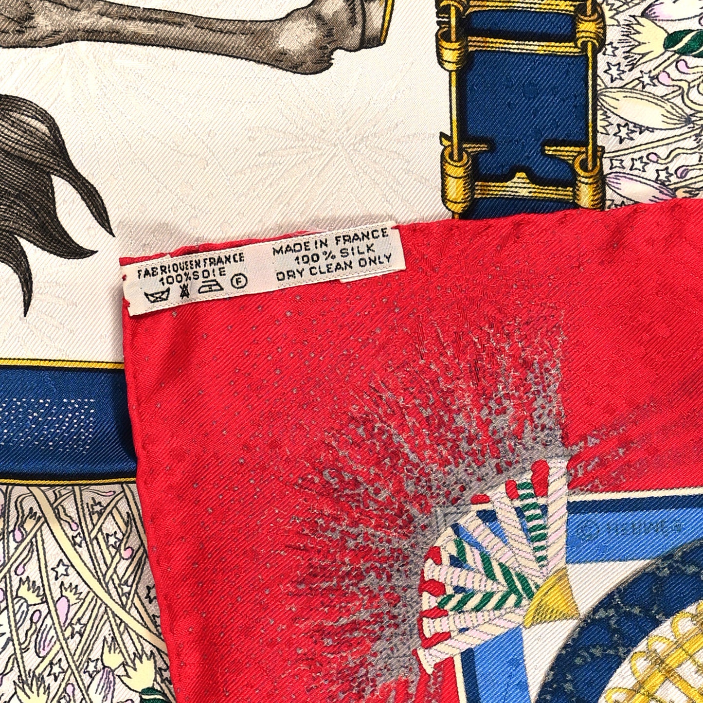 Silk Feux D'Artifice Scarf 90