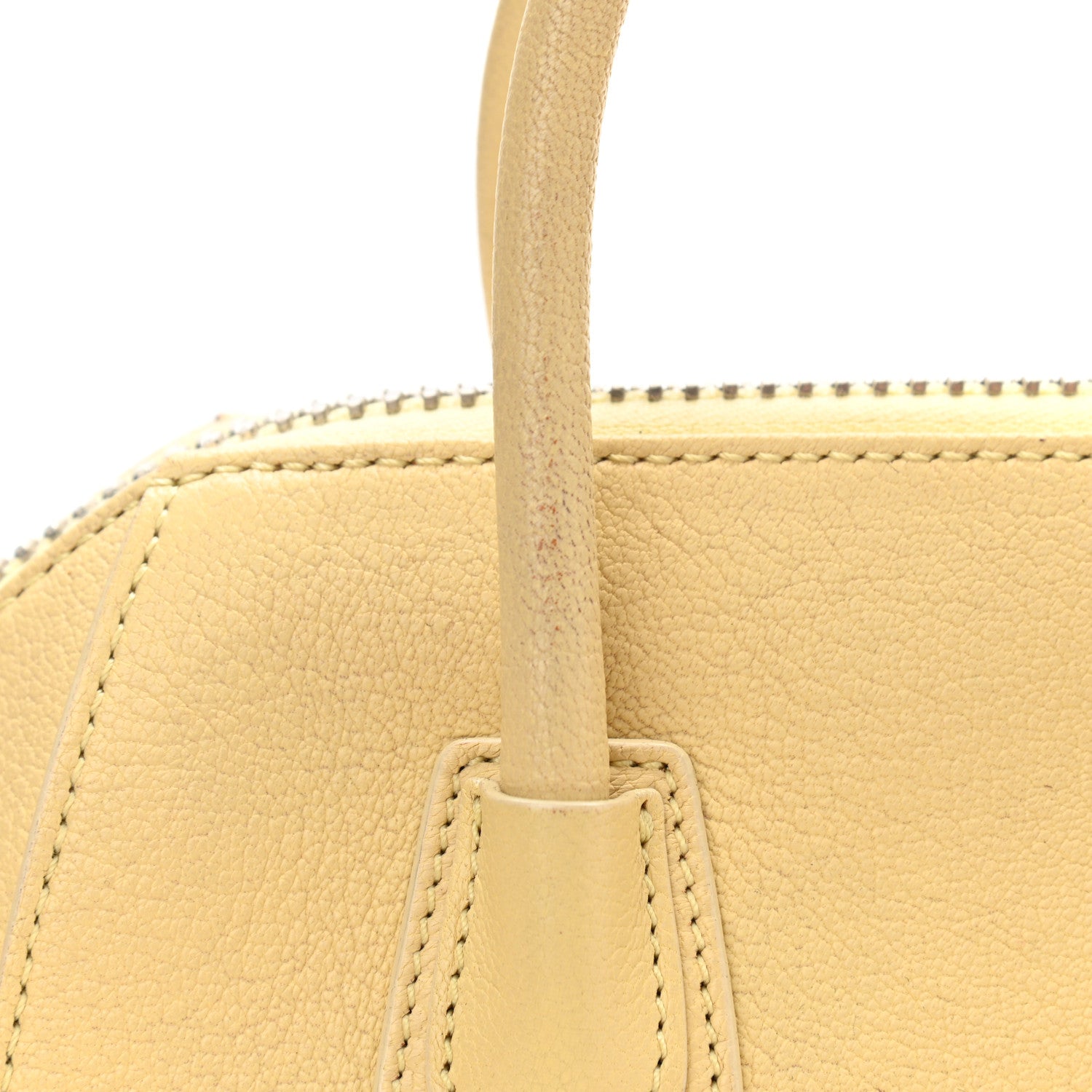 Givenchy Sugar Goatskin Mini Antigona Yellow 15 of 17