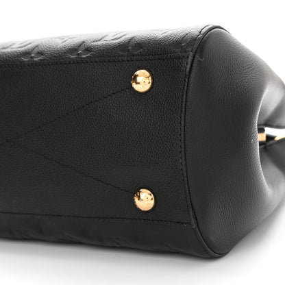 Louis Vuitton Empreinte Montaigne MM Black 10 of 14