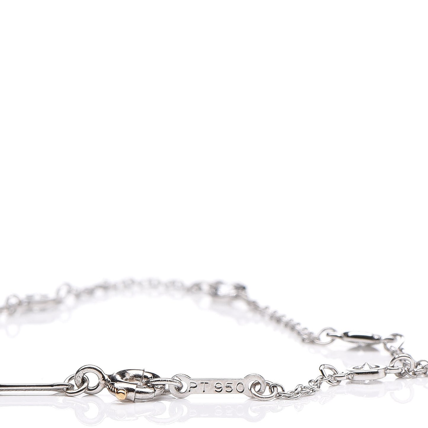 Platinum Diamond .30ctw Elsa Peretti Diamonds by the Yard Station Bracelet