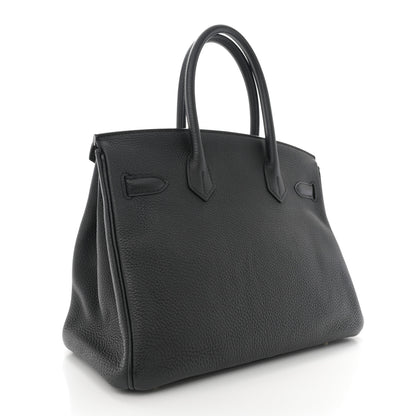 Hermes Togo BIRKIN 30 Black 3 of 14