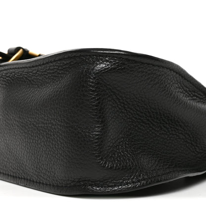 Chloe Calfskin Small Marcie Satchel Black 10 of 12