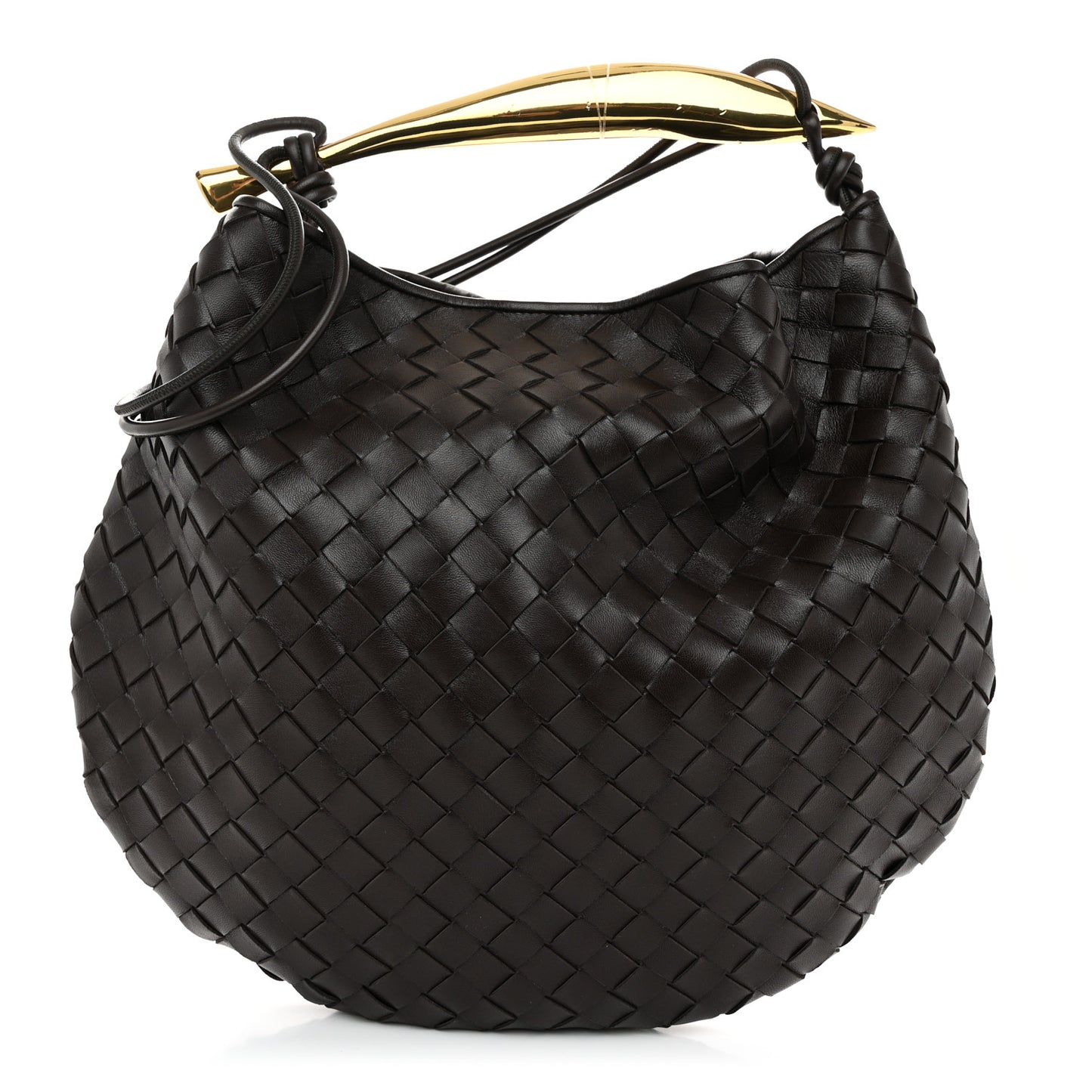 Nappa Intrecciato Medium Sardine Bag Fondant