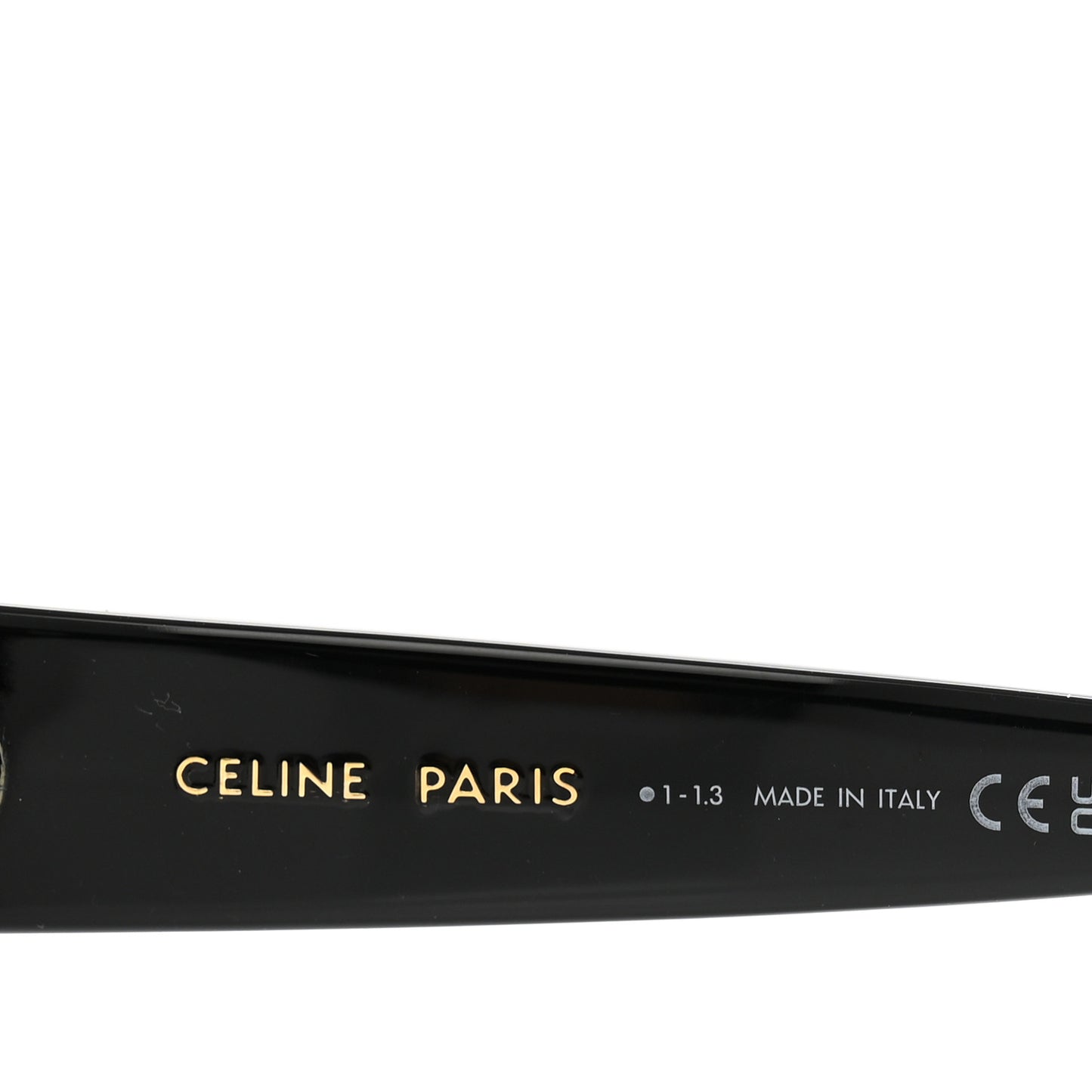 Acetate Triomphe 01 Square Sunglasses CL 40226U Black