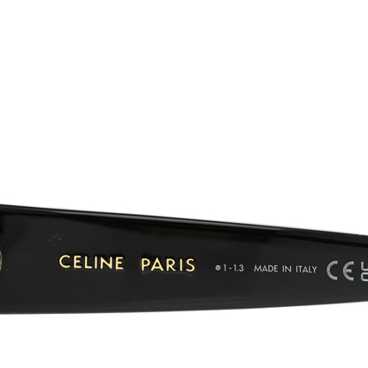 Celine Acetate Triomphe 01 Square Sunglasses CL 40226U Black 5 of 7