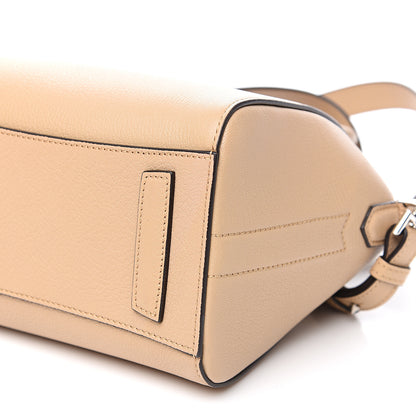 Givenchy Sugar Goatskin Mini Antigona Beige Camel 8 of 10