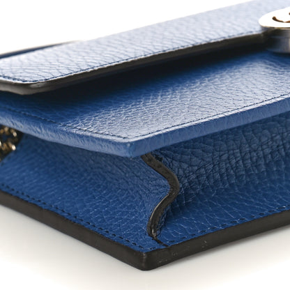 Gucci Dollar Calfskin Interlocking G Chain Wallet Caspian 8 of 9