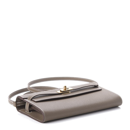 Hermes Epsom Kelly Wallet To Go Etoupe 4 of 9
