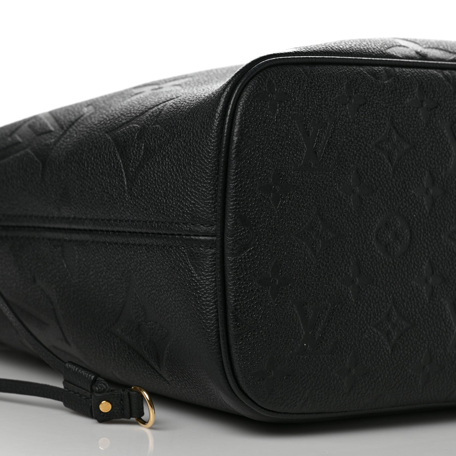 Louis Vuitton Empreinte Monogram Giant Neverfull MM Black 7 of 9