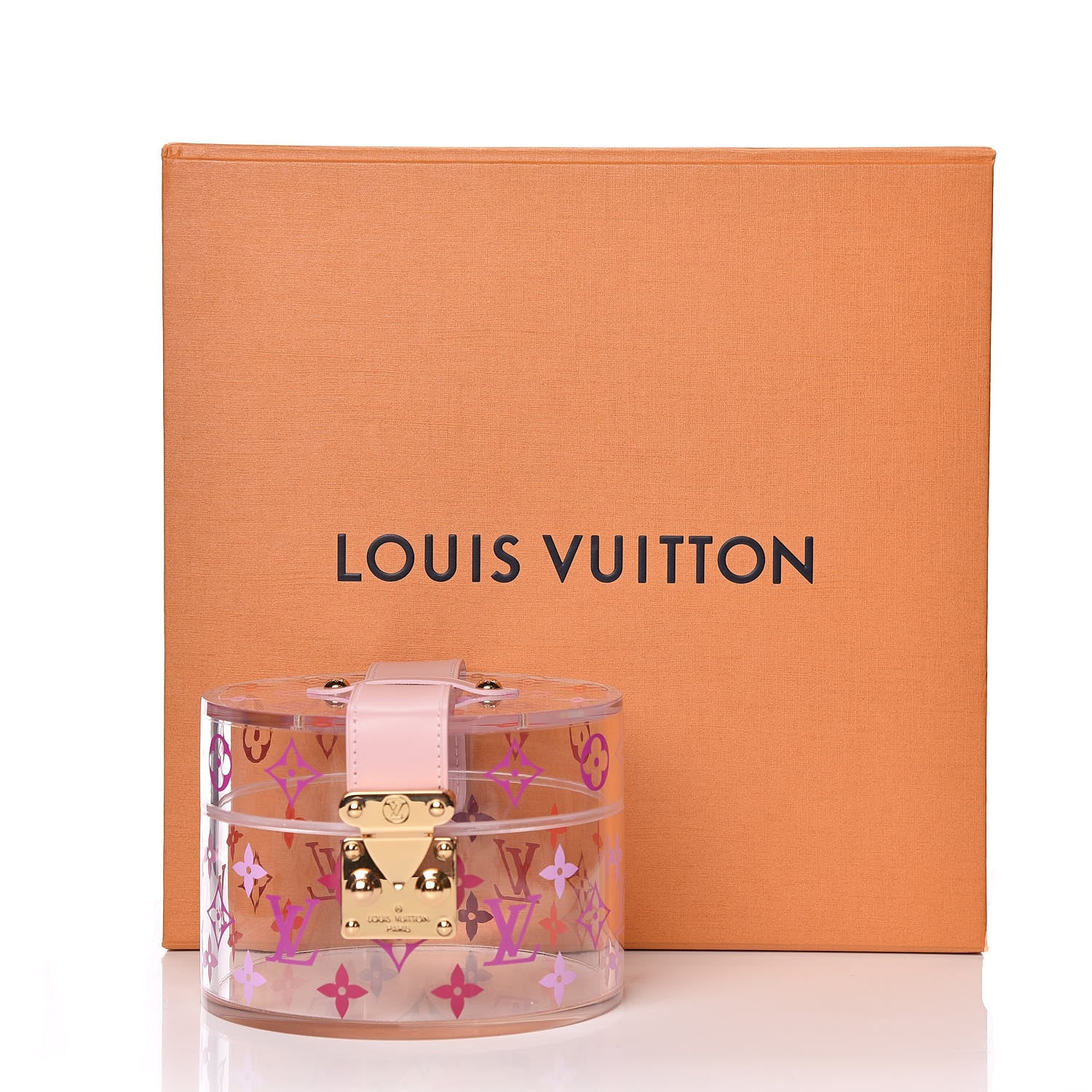 Louis Vuitton Transparent Plexiglass Box Scott Pink 8 of 8