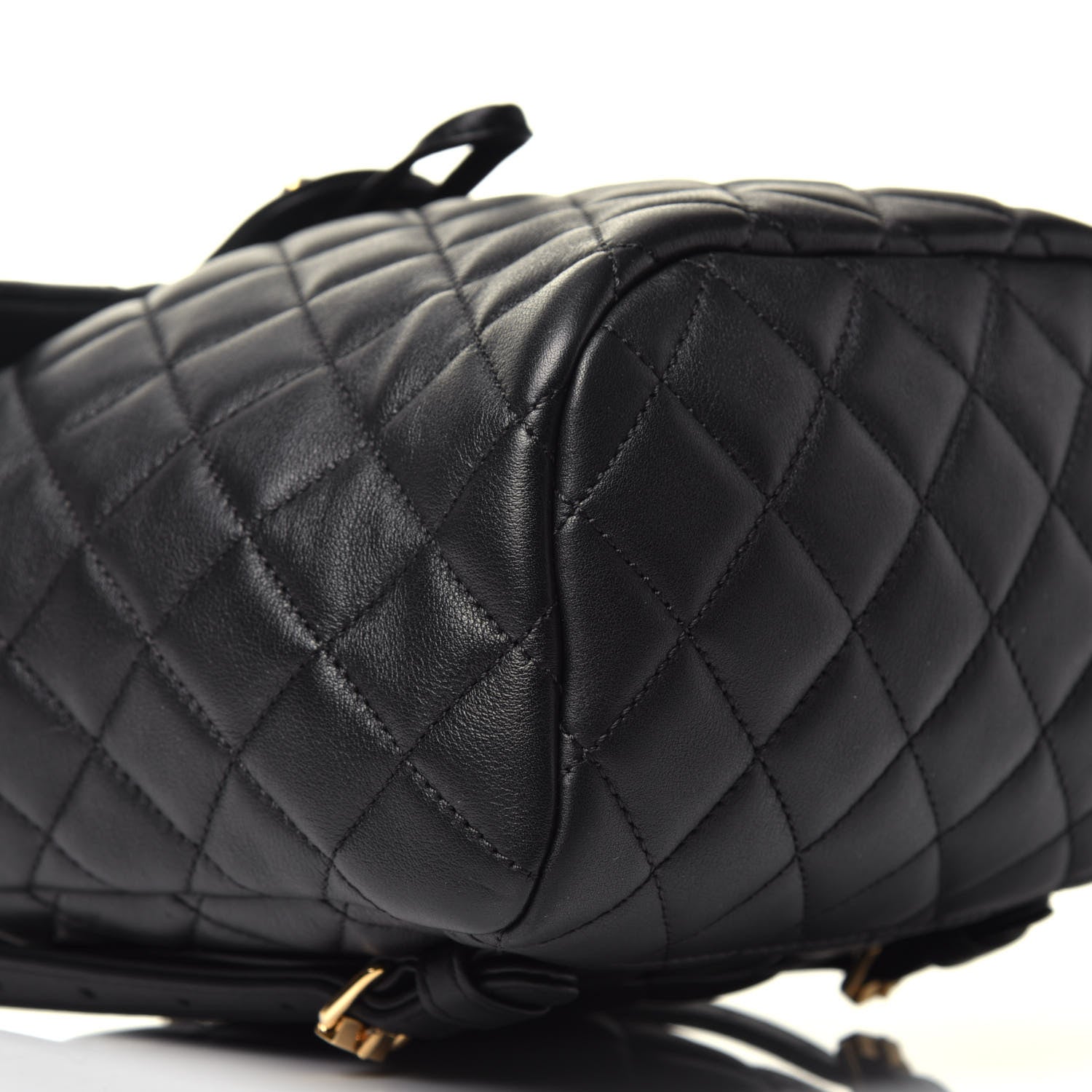 Chanel Calfskin Quilted Mini Urban Spirit Backpack Black 8 of 9