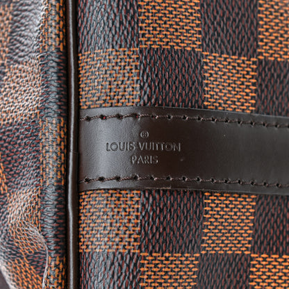Louis Vuitton Damier Ebene Speedy Bandouliere 35 8 of 11