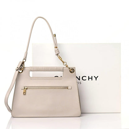 Givenchy Calfskin Medium Whip Top Handle Crossbody Natural 11 of 11