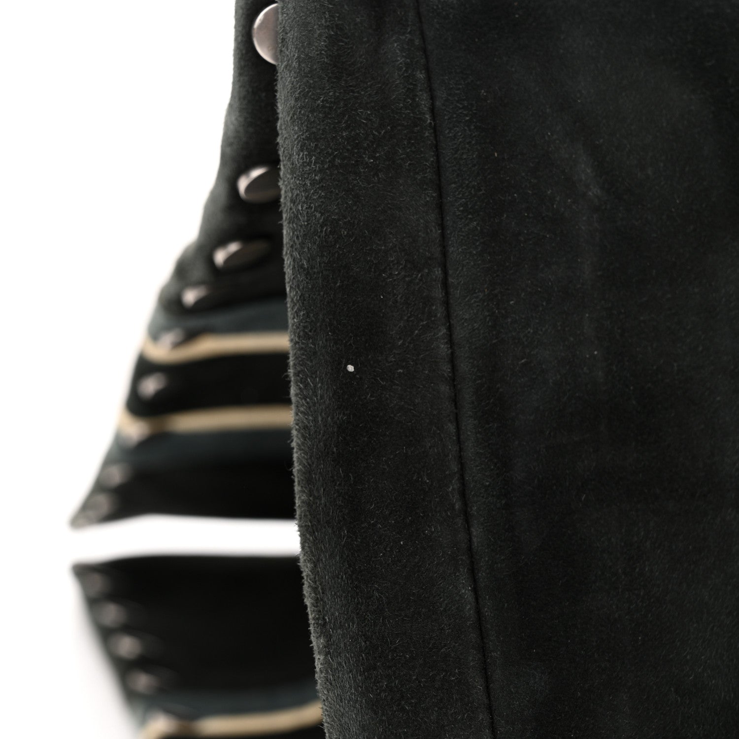 Christian Dior Suede Large Sea Book Tote Black 13 of 14