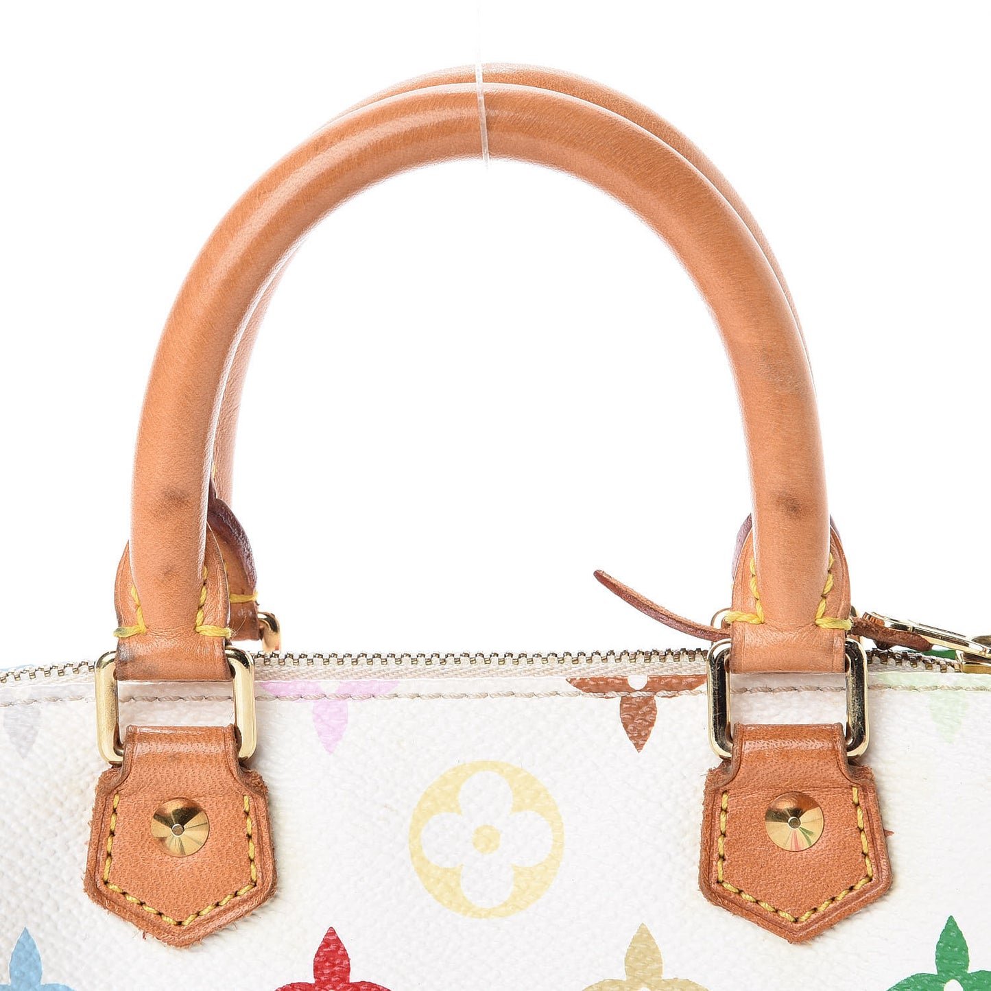 Monogram Multicolor Mini Sac HL Speedy White