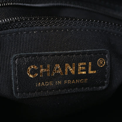 Chanel Calfskin Quilted Daily Hobo Black 6 of 9