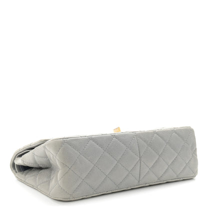 Chanel Caviar Quilted 2.55 Reissue 226 Flap Light Grey 4 of 14