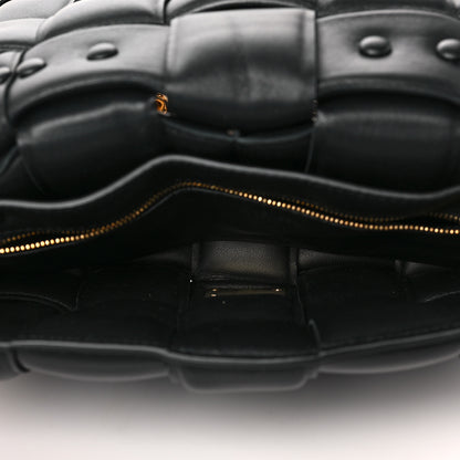 Bottega Veneta Lambskin Maxi Intreccio Padded Chain Cassette Crossbody Bag Black 5 of 8