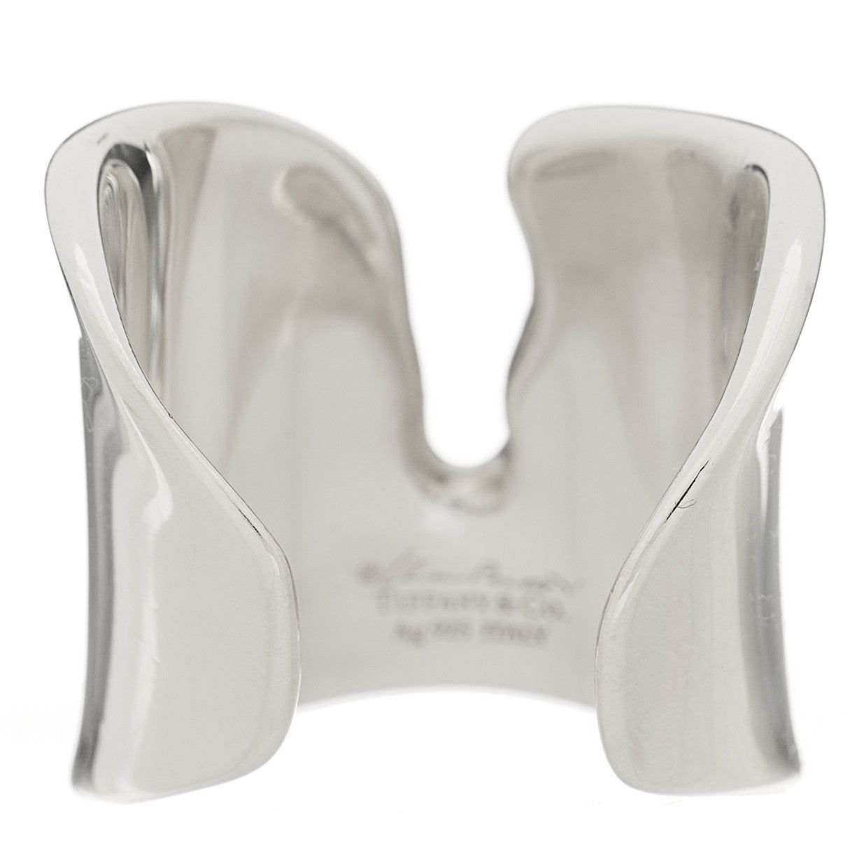 Tiffany Sterling Silver Elsa Peretti Split Ring 50 5.5 3 of 5