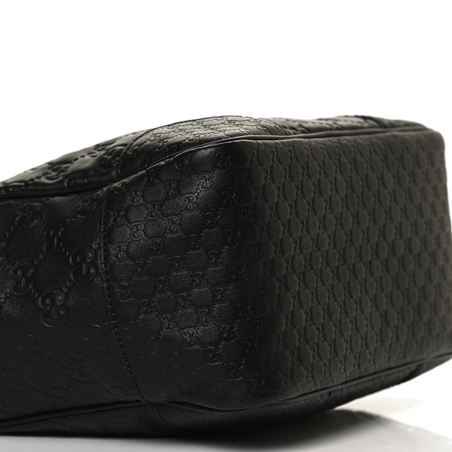 Guccissima Small Bree Zippered Tote Black