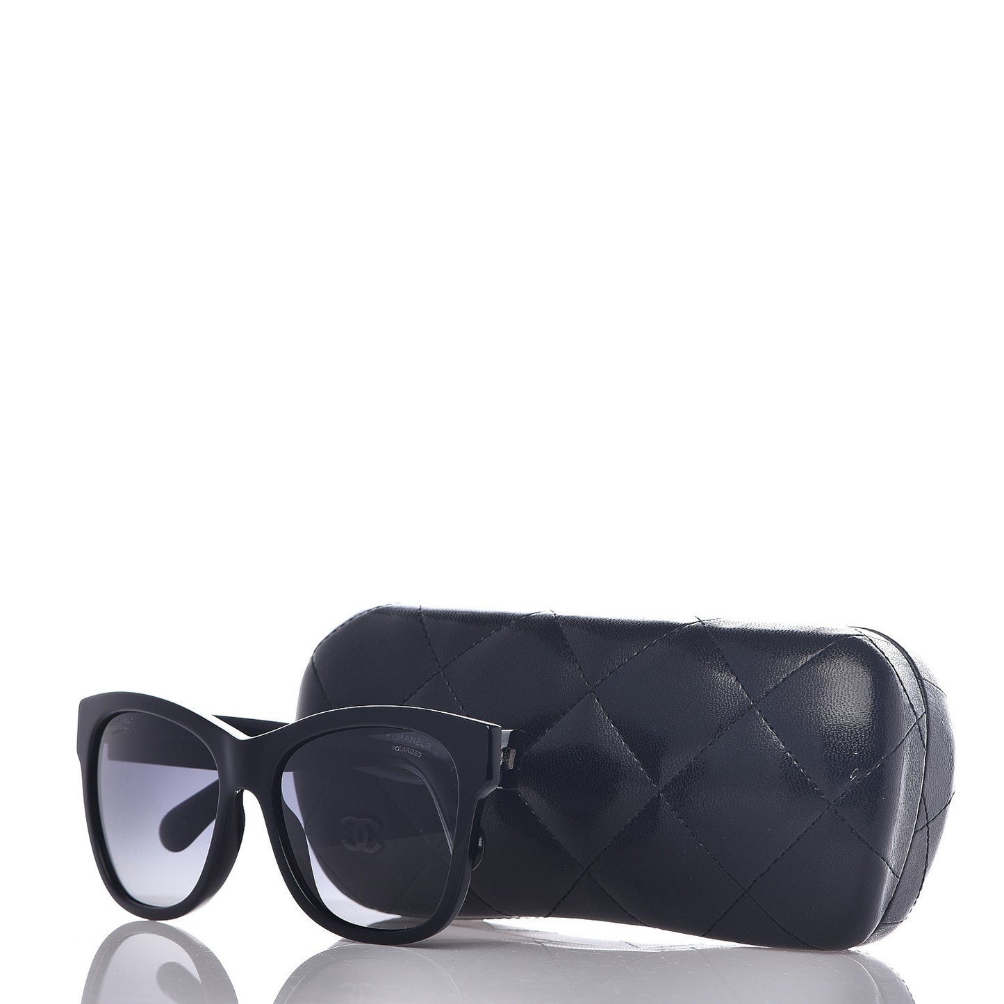 Polarized Square CC Sunglasses 5380 Black