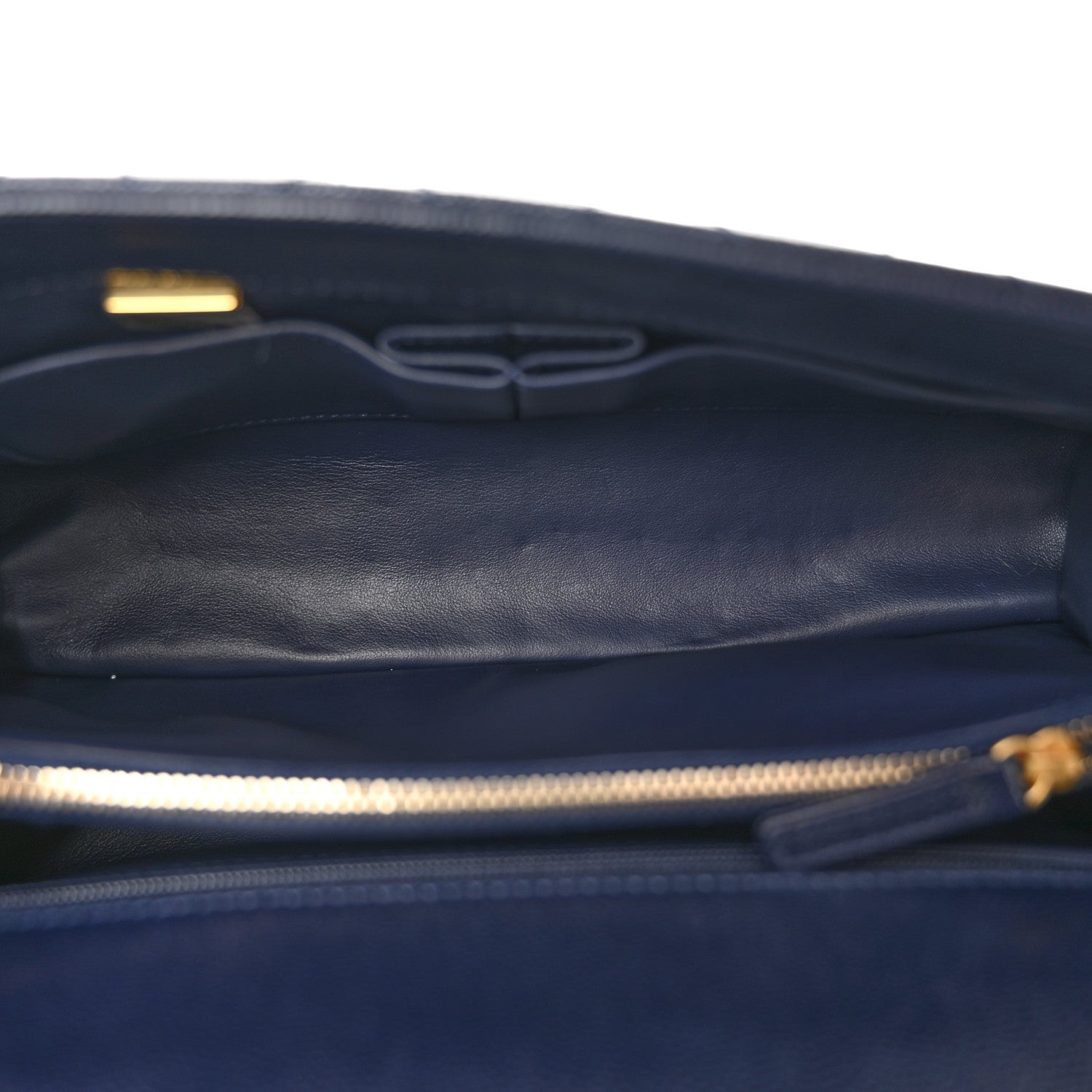 Chanel Caviar Quilted Small Coco Chain Handle Flap Navy Blue 5 of 10