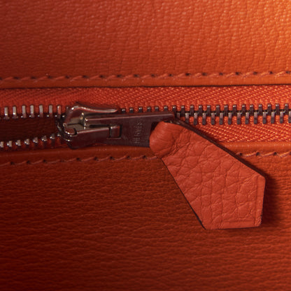 Hermes Togo Birkin 35 Orange 15 of 31