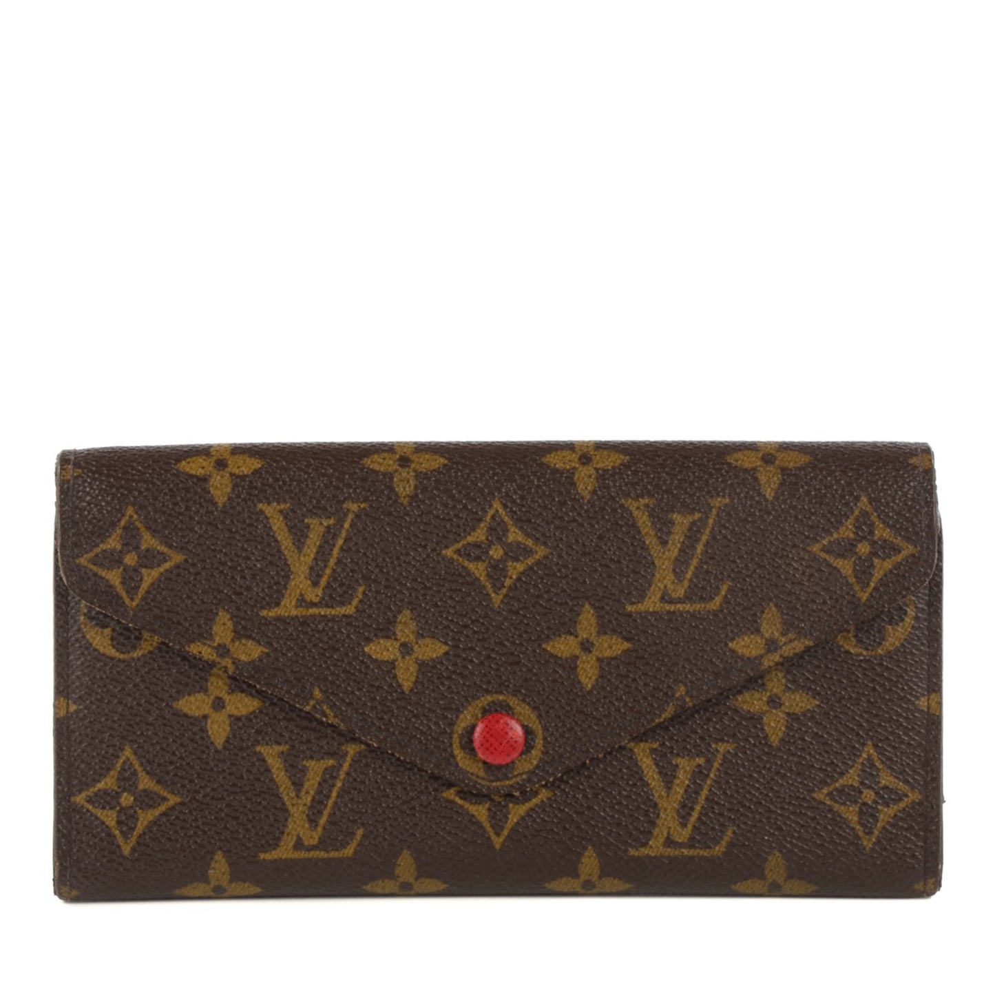Monogram Josephine Wallet Red