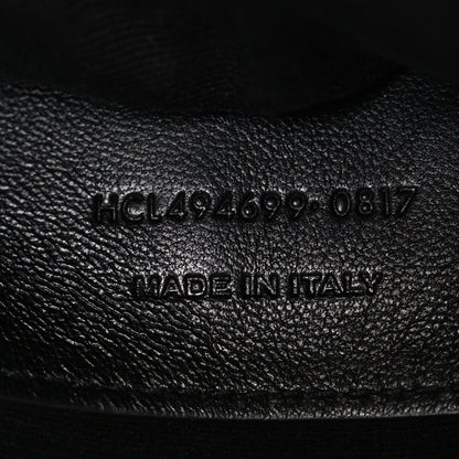 Saint Laurent Calfskin Y Quilted Monogram Small Loulou Chain Satchel Black Black 7 of 10